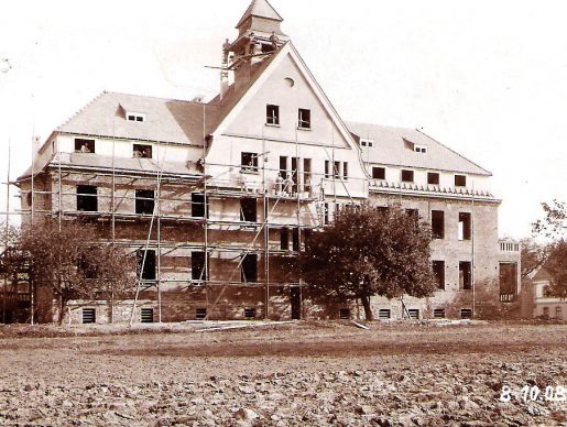Bau des St. Antonius Haus 1908