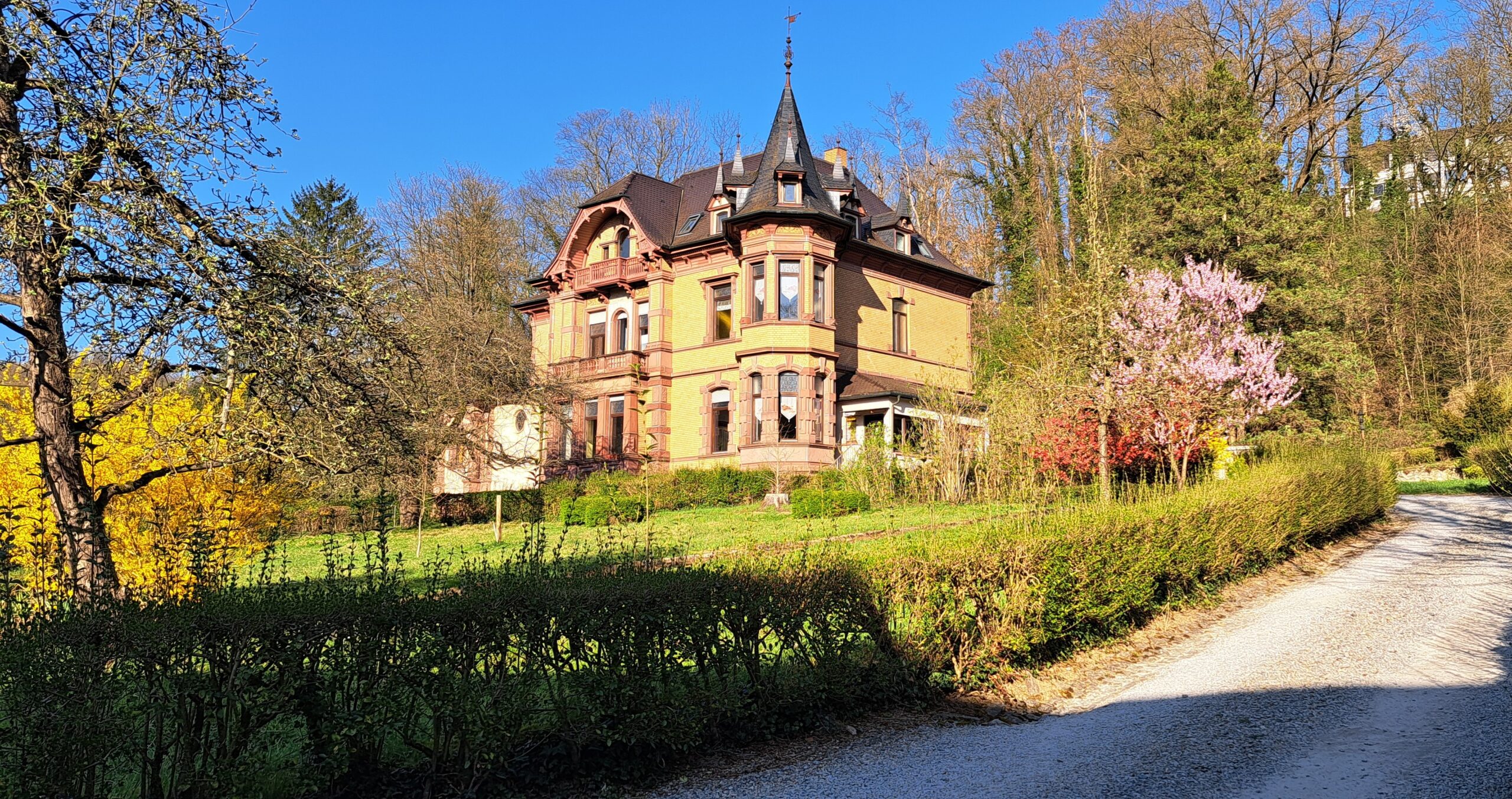 Katharinenstift Frühling 2025 -2 Katharinenstift Bensheim, Gebäude